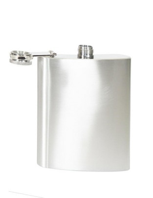 Cantimplora de acero inoxidable con tapa rosca 250 ml 1