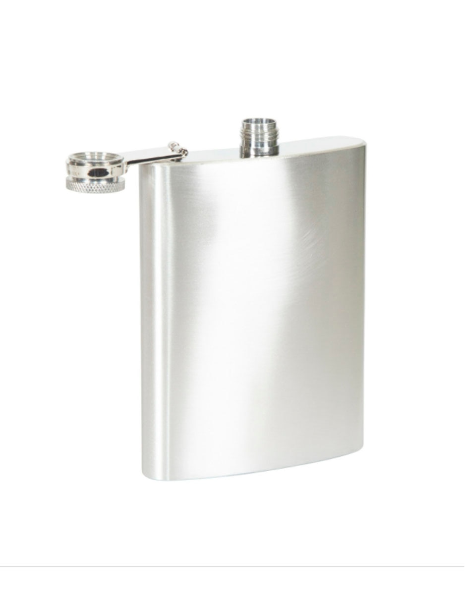 Cantimplora Stansport de acero inoxidable con tapa rosca 250 ml