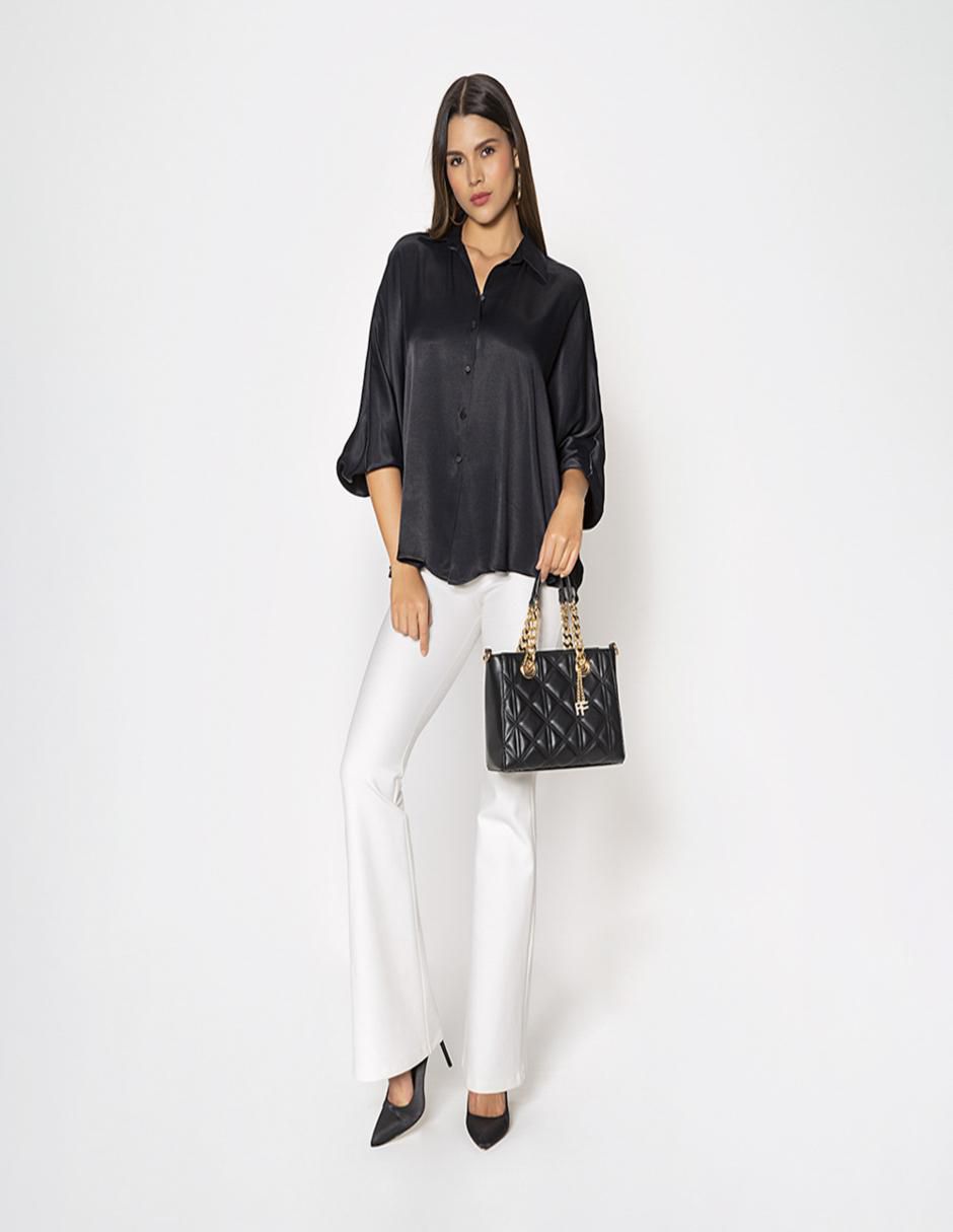 Blusa Studio F manga 3/4 para mujer