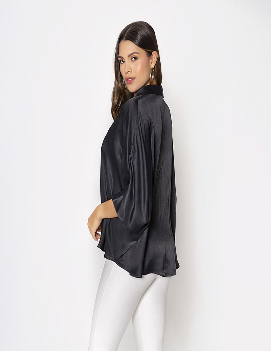 Blusa Studio F manga 3/4 para mujer