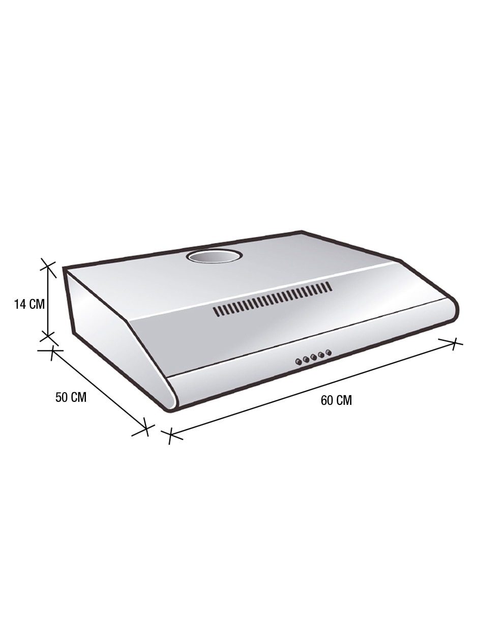 Campana de pared CMK-60N de acero 6