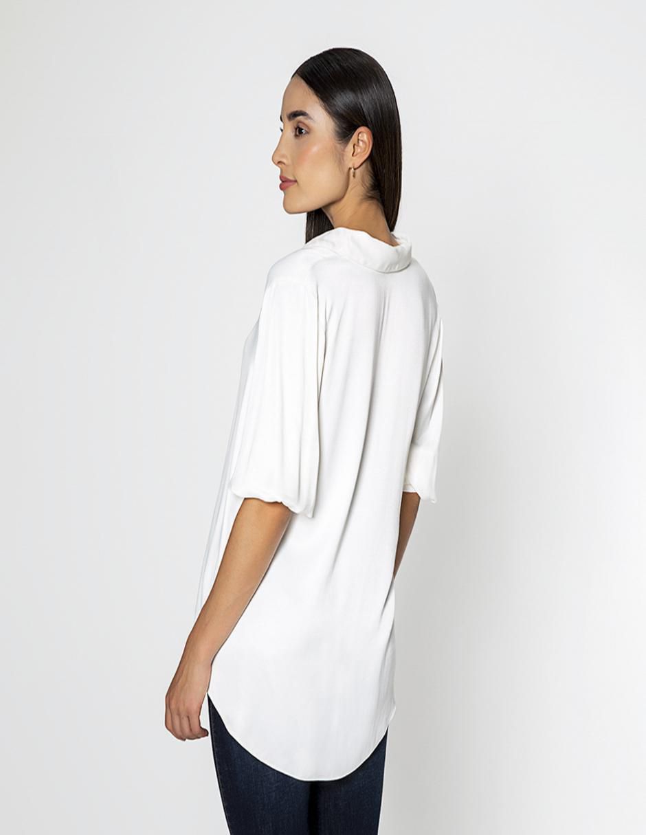 Blusa Studio F manga 3/4 para mujer