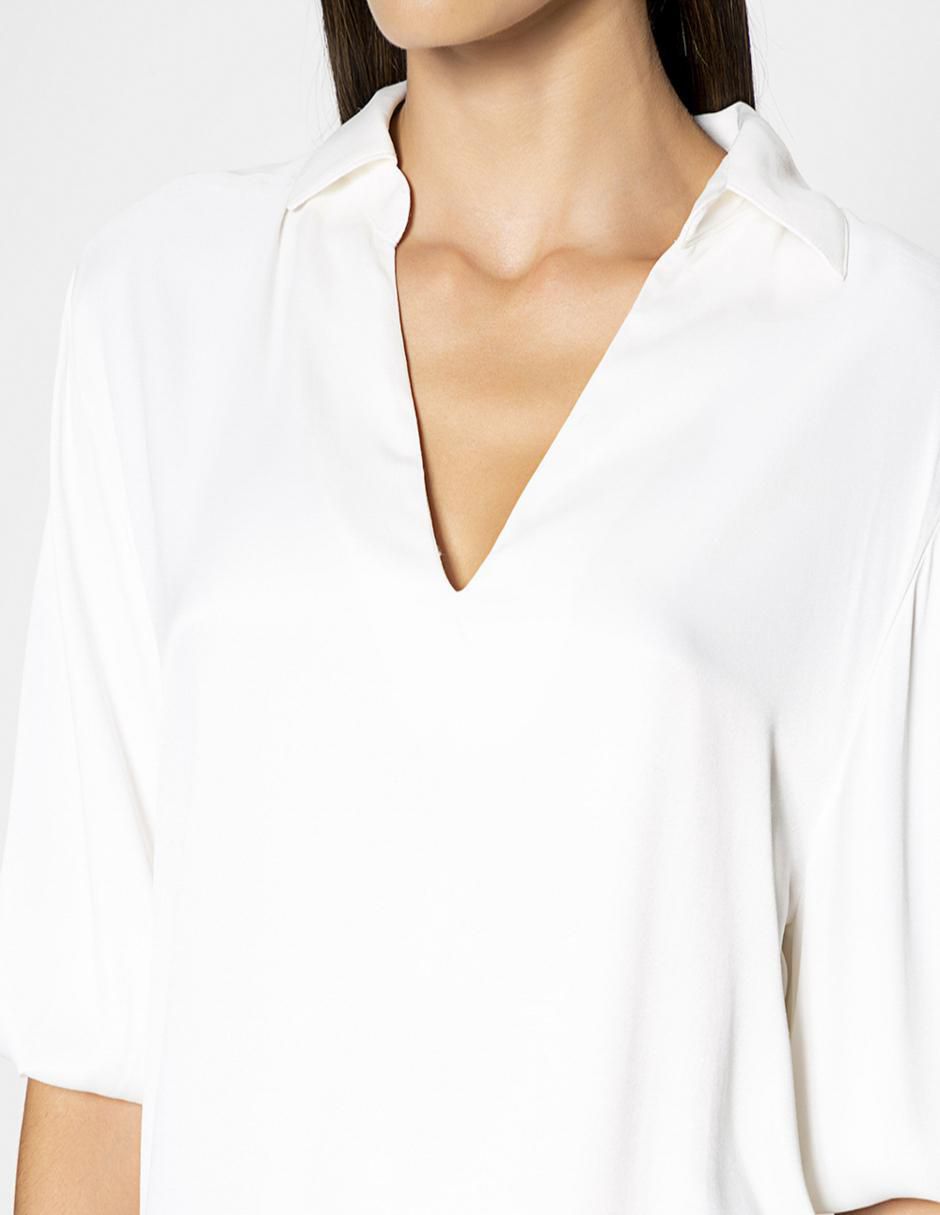 Blusa Studio F manga 3/4 para mujer