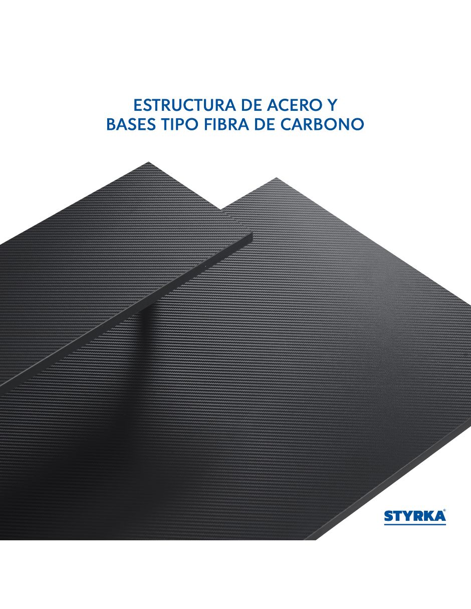 Escritorio basics styrka de mdf