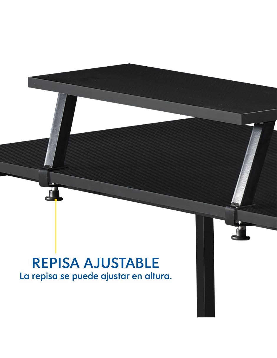 Escritorio basics styrka de mdf