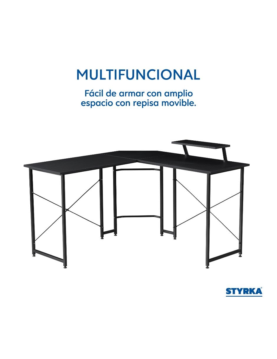 Escritorio basics styrka de mdf 6