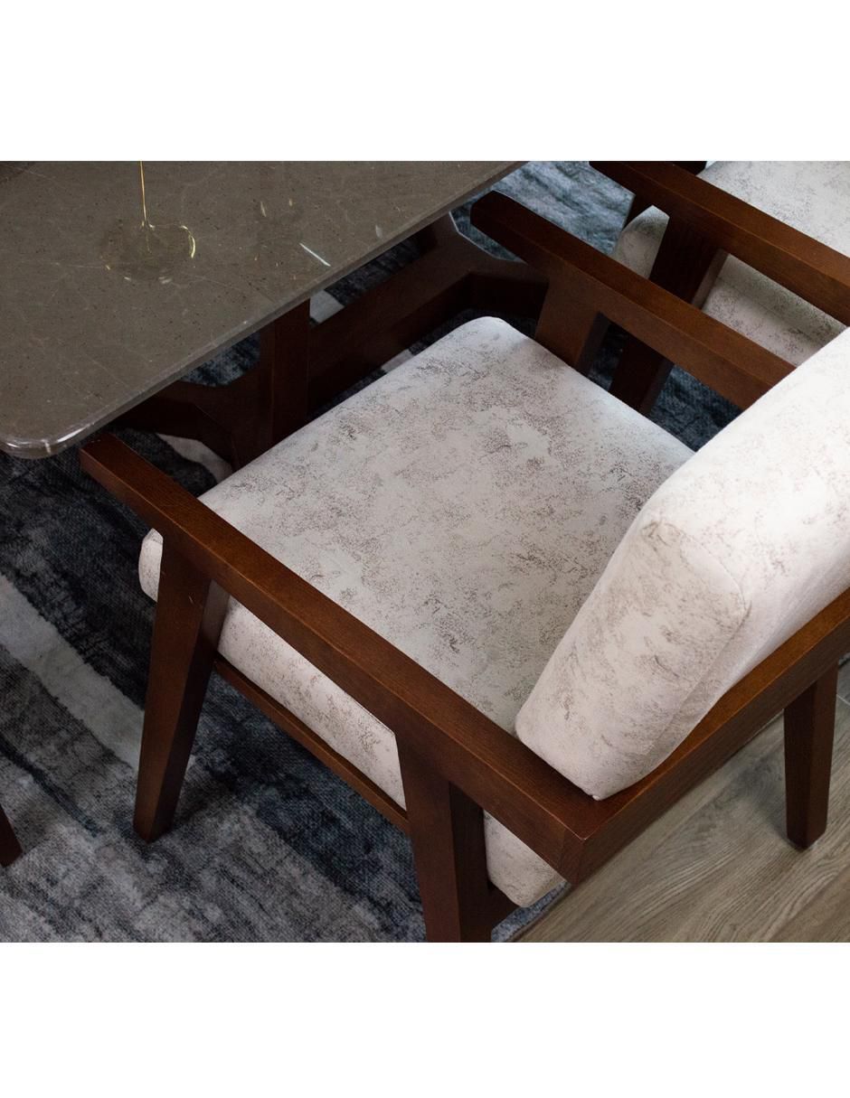 Comedor para 2 personas de mármol 12