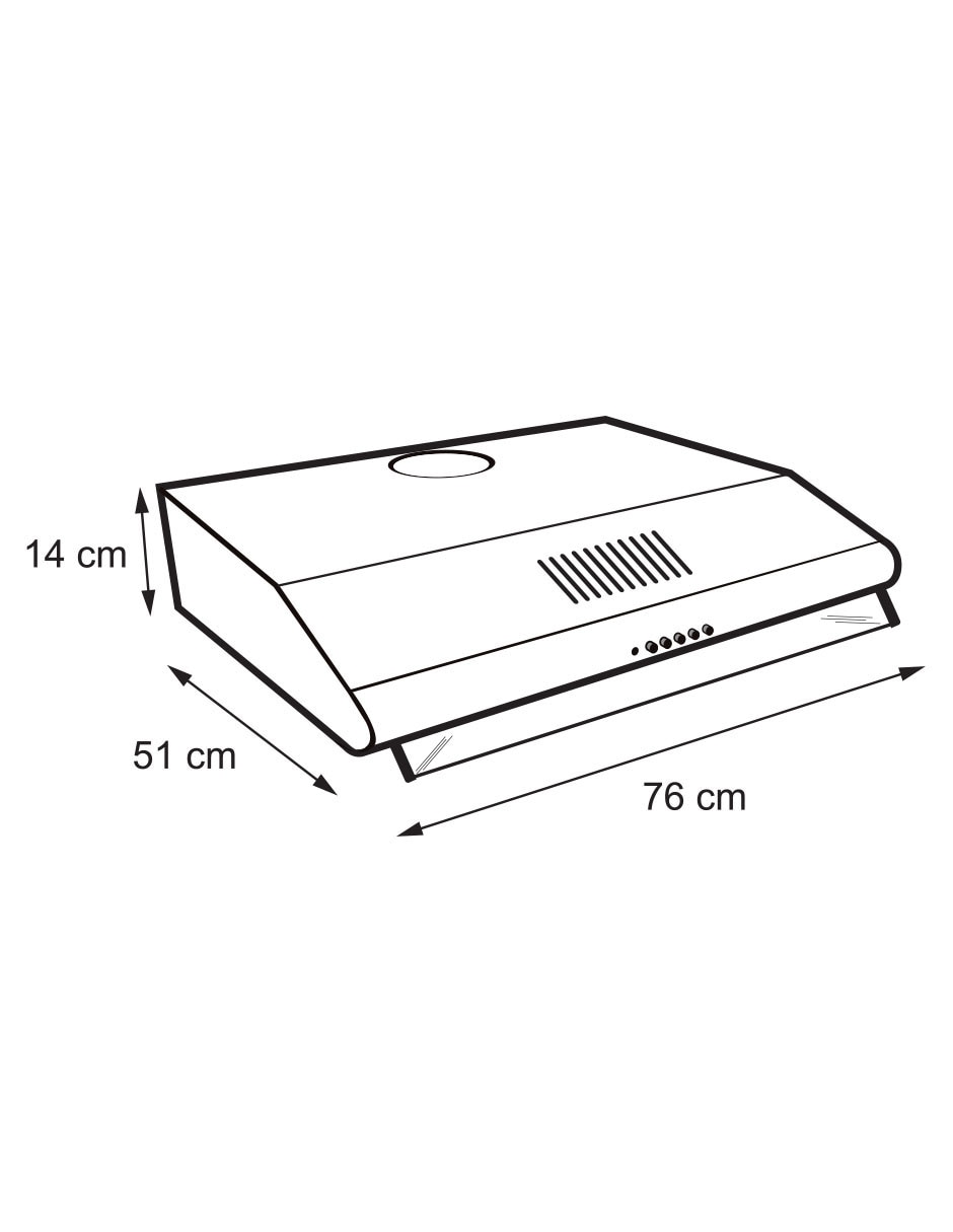 Combo Estufa empotrable a Koblenz 76 cm 
EE-6131 MD+CAMP REG de 6 quemadores