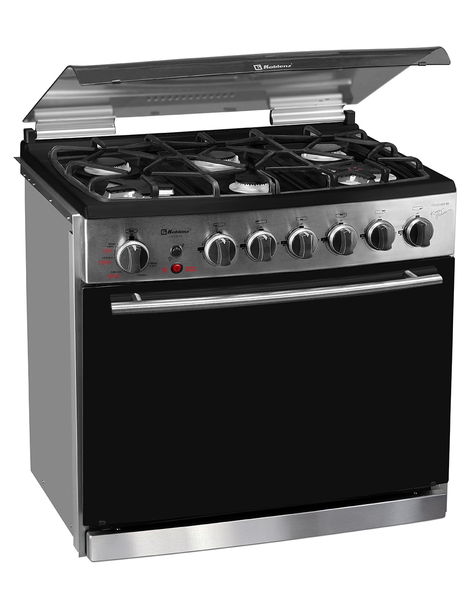 Combo Estufa empotrable a 76 cm 
EE-6131 MD+CAMP REG de 6 quemadores 2