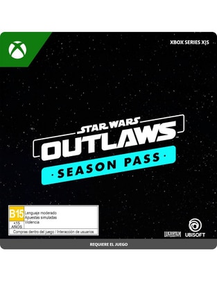 Star Wars Outlaws digital Pase de temporada Xbox Series S/X Star Wars Outlaws digital Pase de temporada Xbox Series S/X