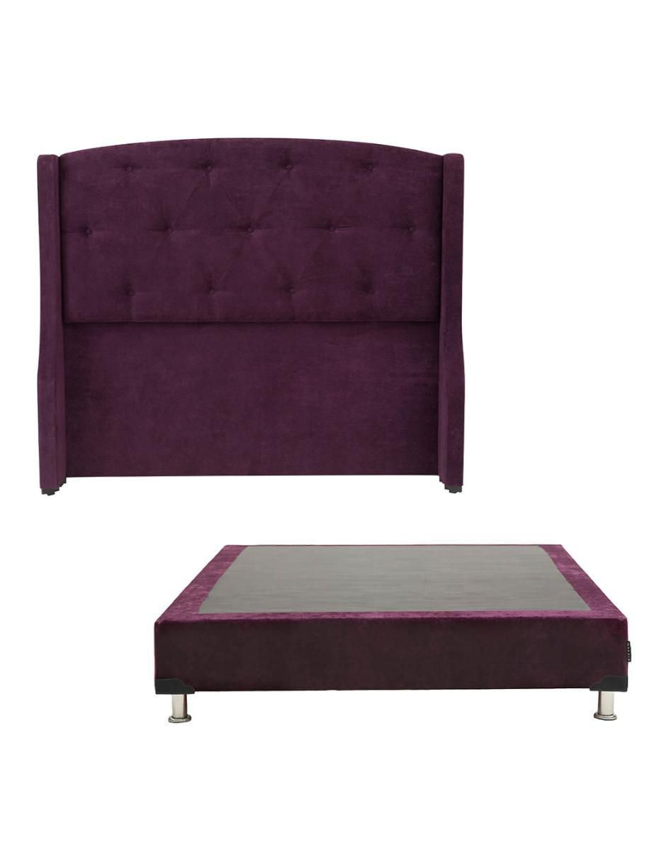 Cama zefyr box de madera pino 1
