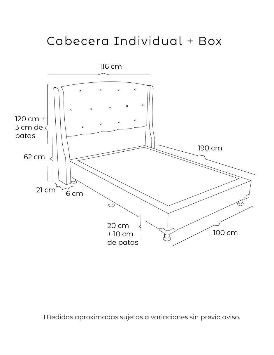 Cama zefyr box de madera pino 6