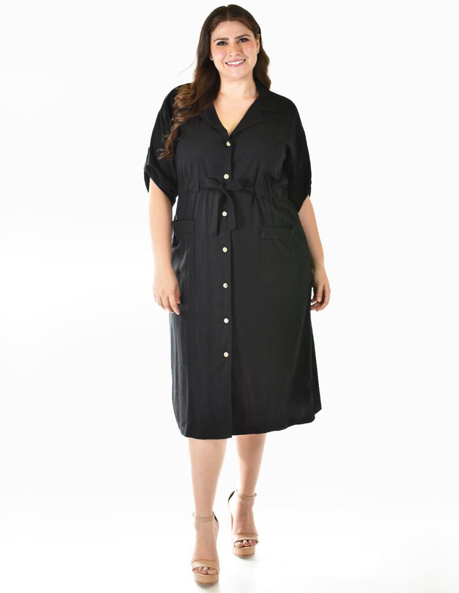 Vestido midi casual para mujer