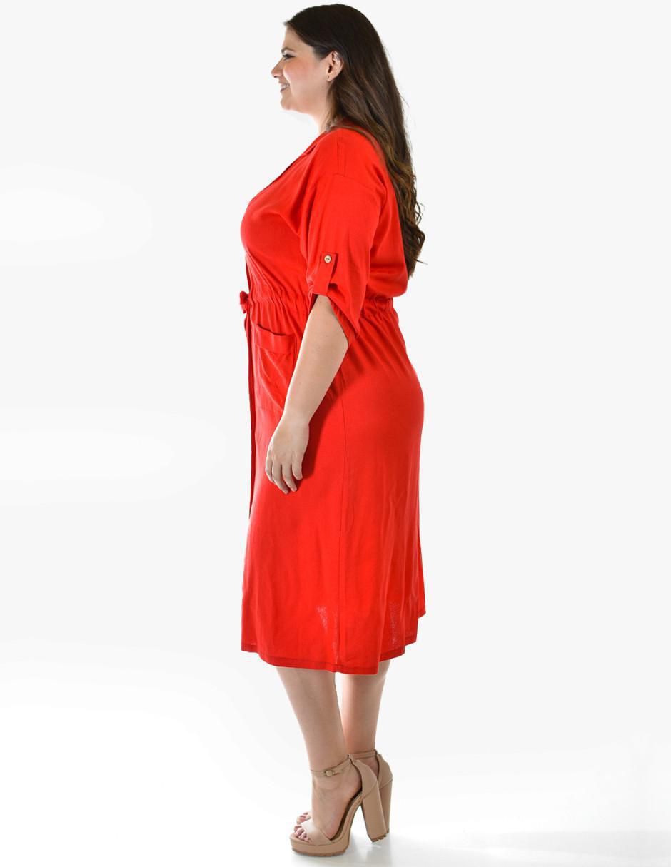 Vestido midi casual para mujer 5