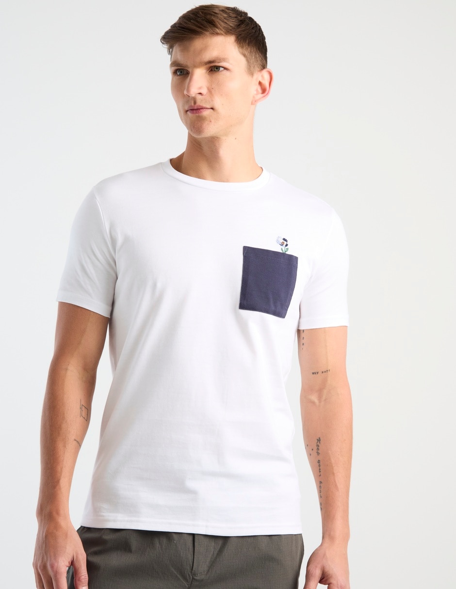 Playera cuello redondo para hombre Playera cuello redondo para hombre