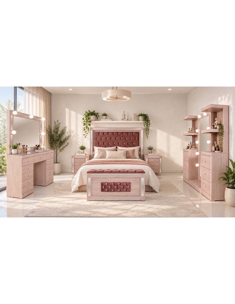 Set Recámara Melany de MDF