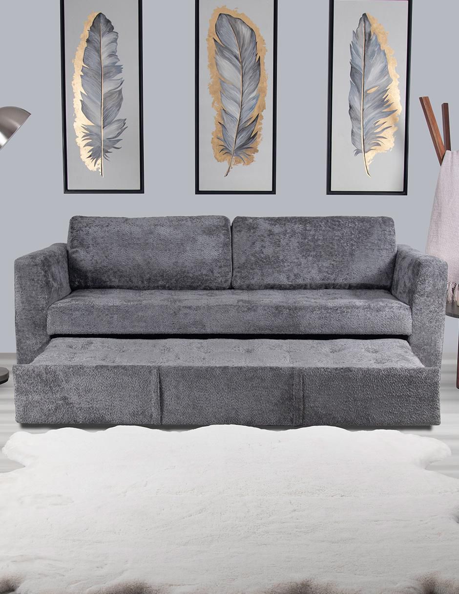 Sofá cama de velvet 19