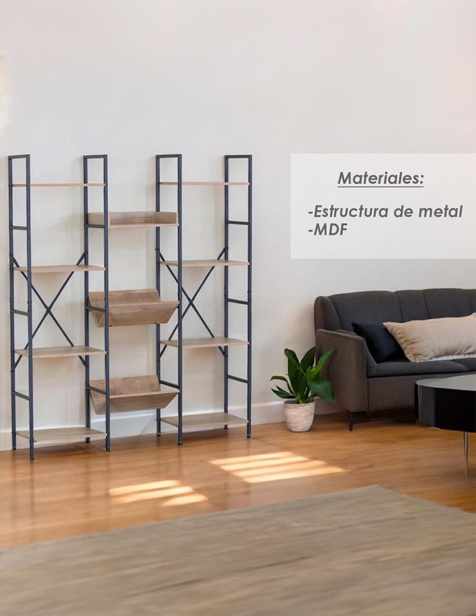 Librero armable L14 de metal