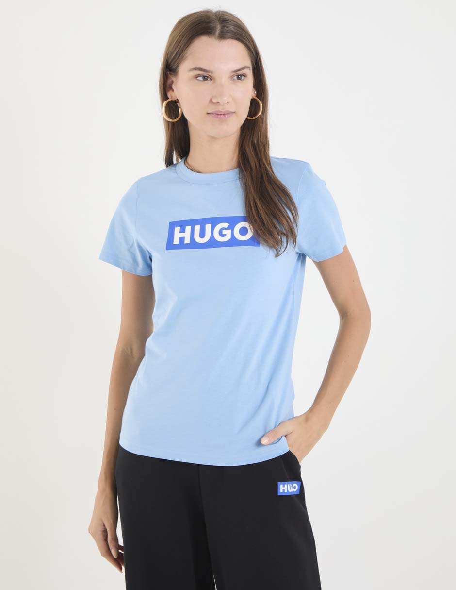 Playera manga corta cuello redondo para mujer Playera manga corta cuello redondo para mujer