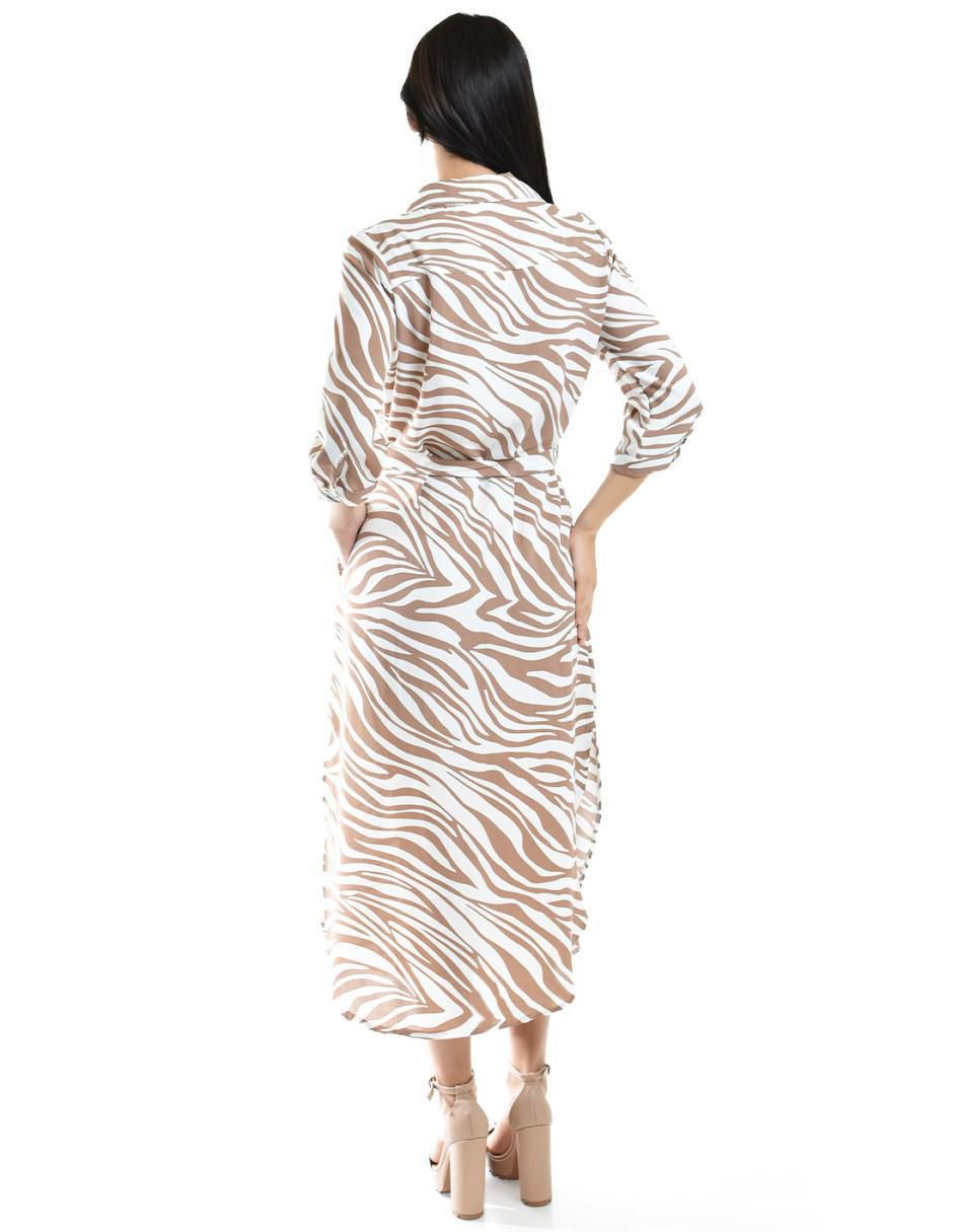 Vestido midi casual para mujer