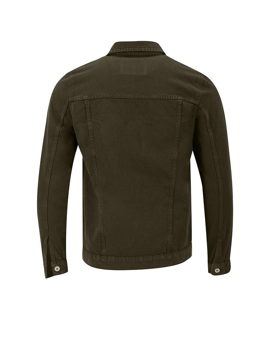 Chamarra casual de mezclilla con bolsillos para hombre 6