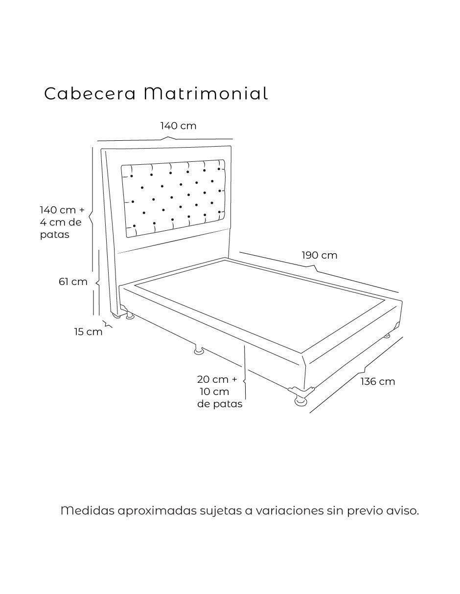 Set Recámara Mary Omega de madera pino 8