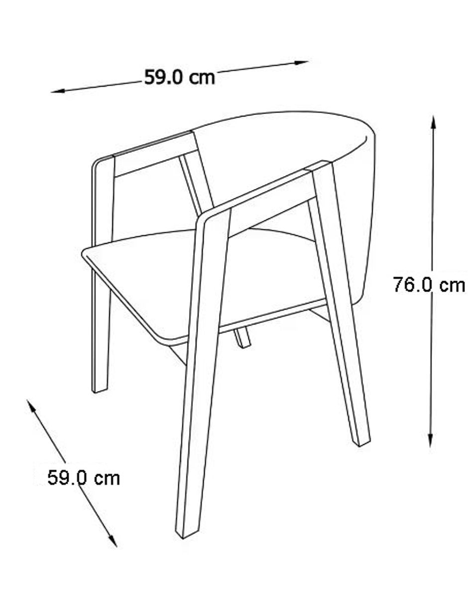 Comedor Gardena Imanol para 2 personas de cristal 6