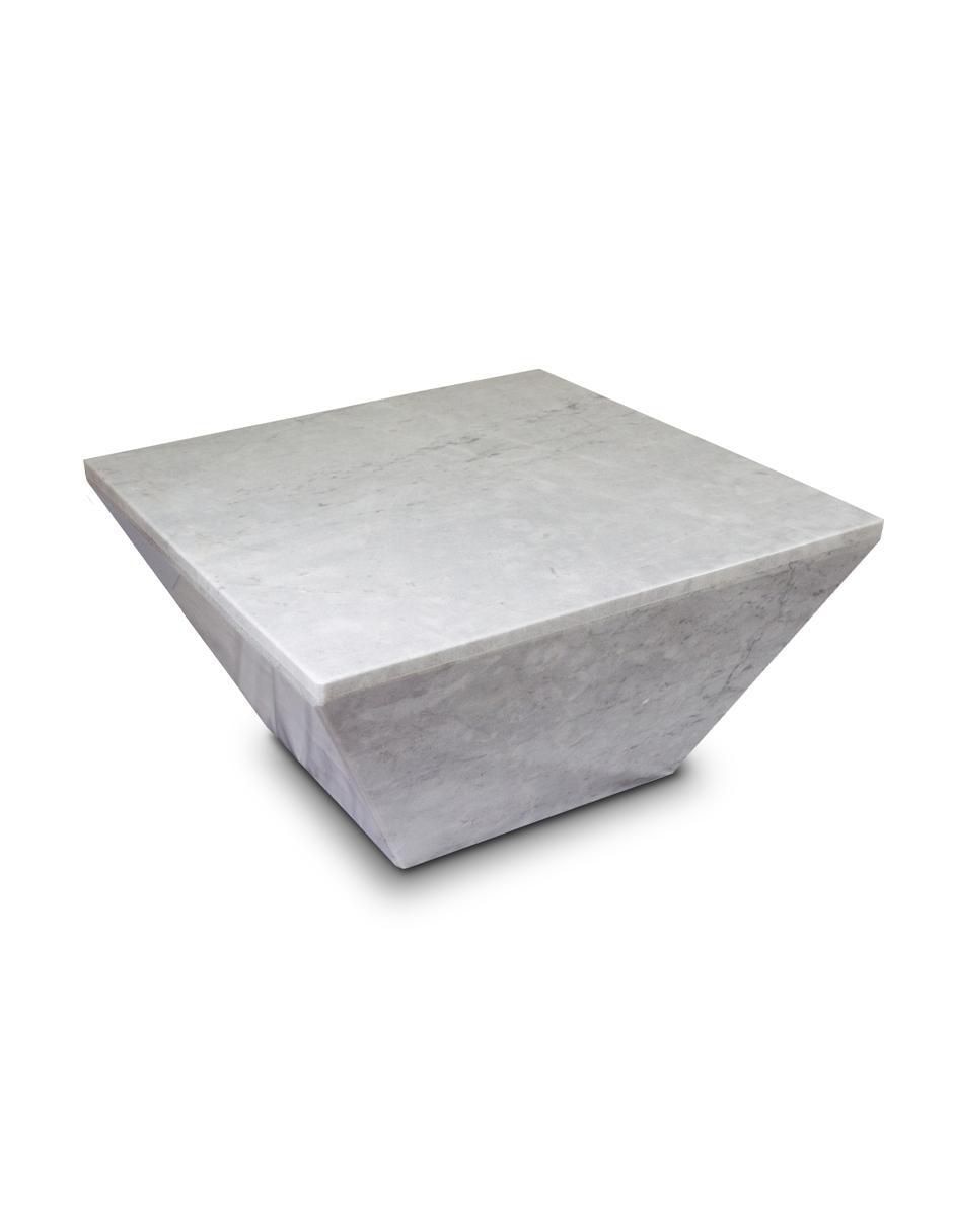 Mesa de centro de mármol