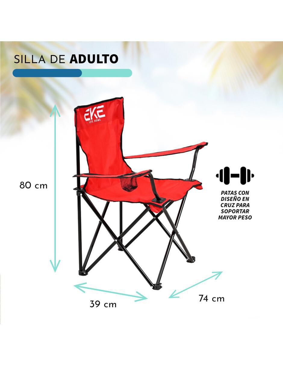 Set de sillas plegables 2 piezas De Playa 7