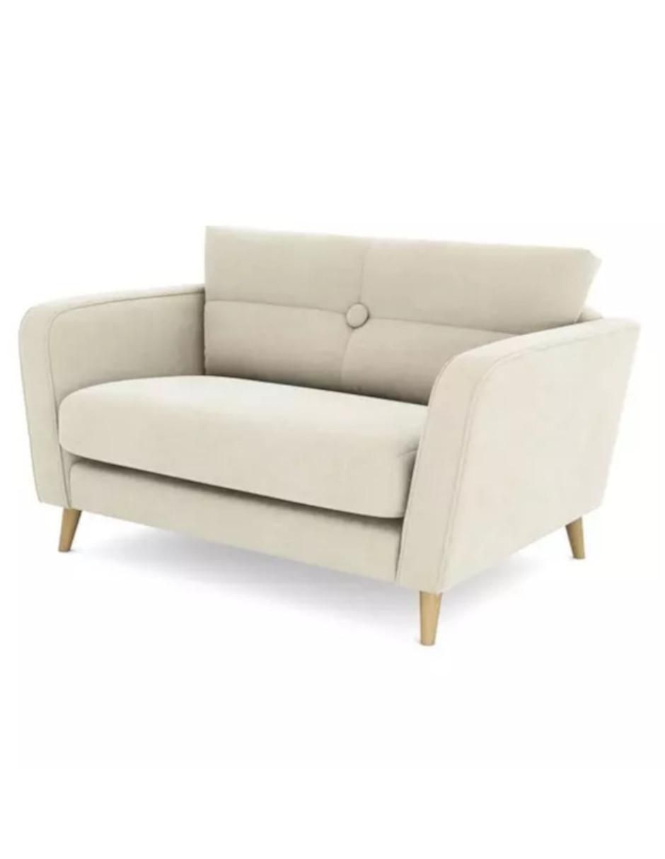 Sillón Kent de lino 2