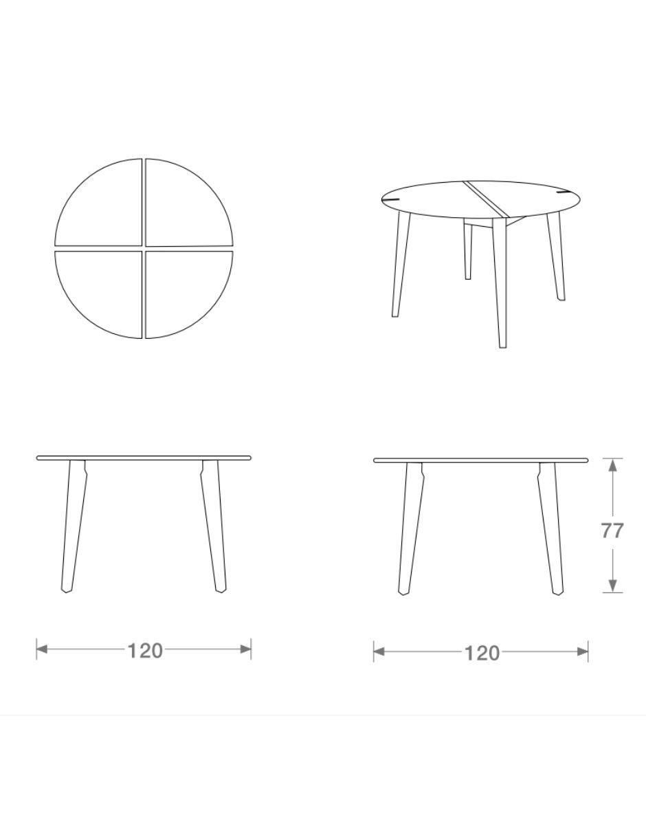 Mesa armable buf 6