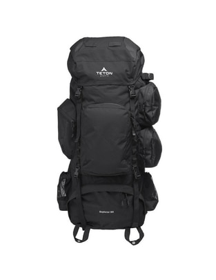 Mochila deportiva Explorer 85L Negro impermeable