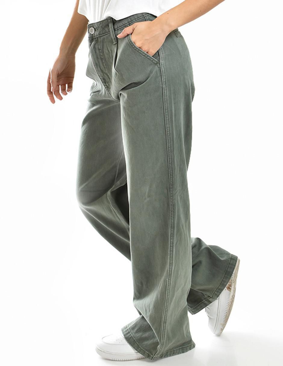 Jeans loose j-bal-6714-verde para mujer 2