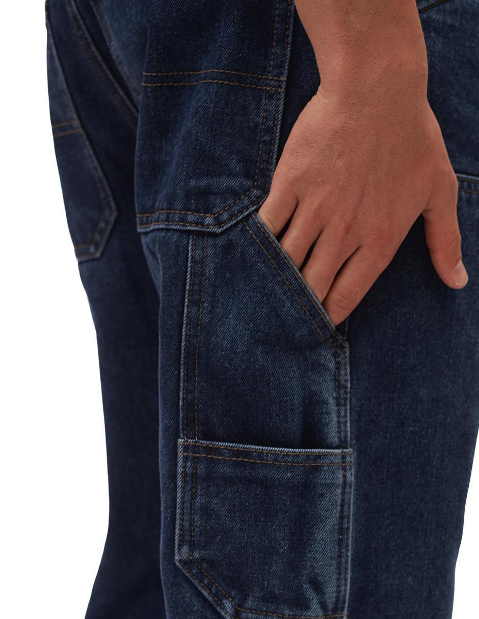 Jeans carpenter straight Mchk lavado obscuro para hombre