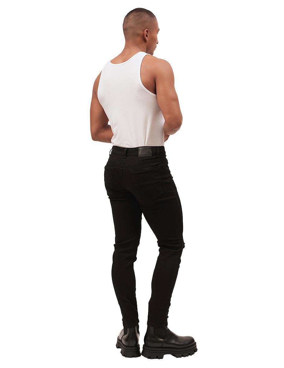 Jeans skinny Mchk lavado obscuro para hombre