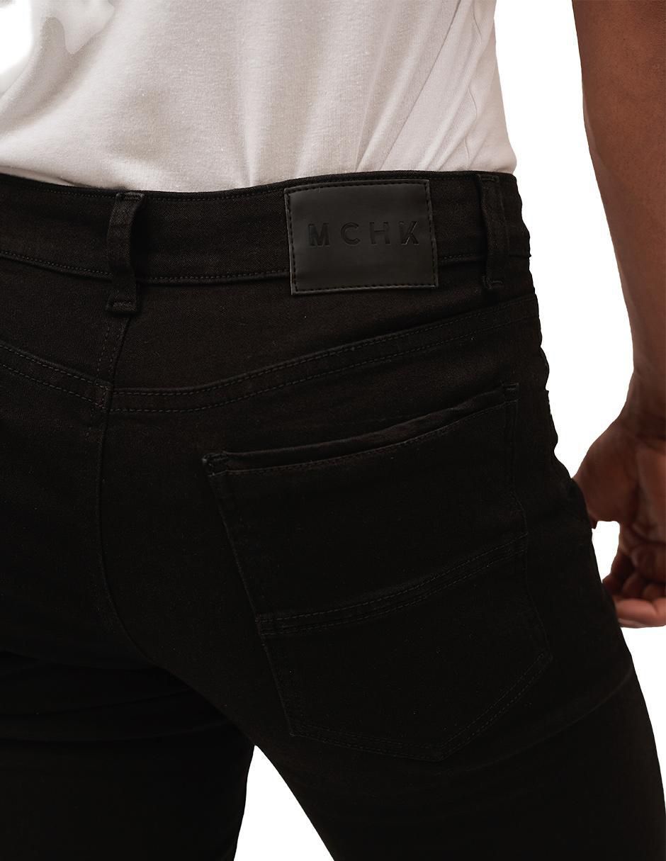 Jeans skinny Mchk lavado obscuro para hombre