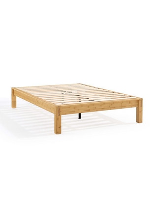 Base para cama de madera roble Base para cama de madera roble