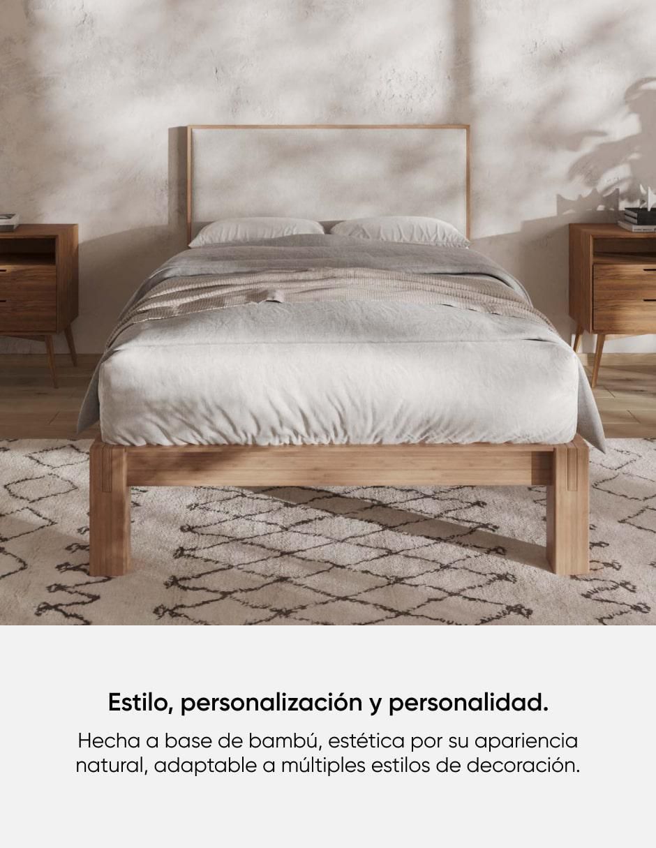 Base para cama Mix & Match de madera roble 5