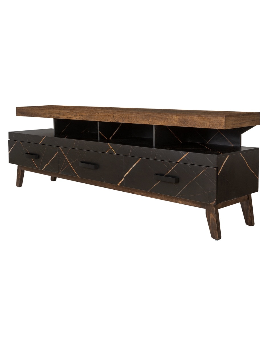 Mueble de TV armable de MDF