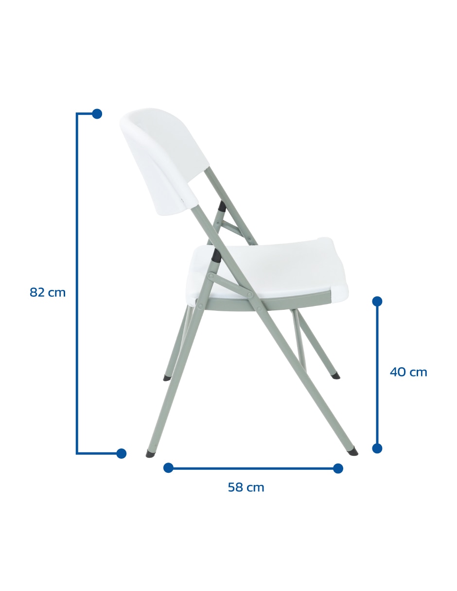Juego de sillas 4 piezas basics styrka 8