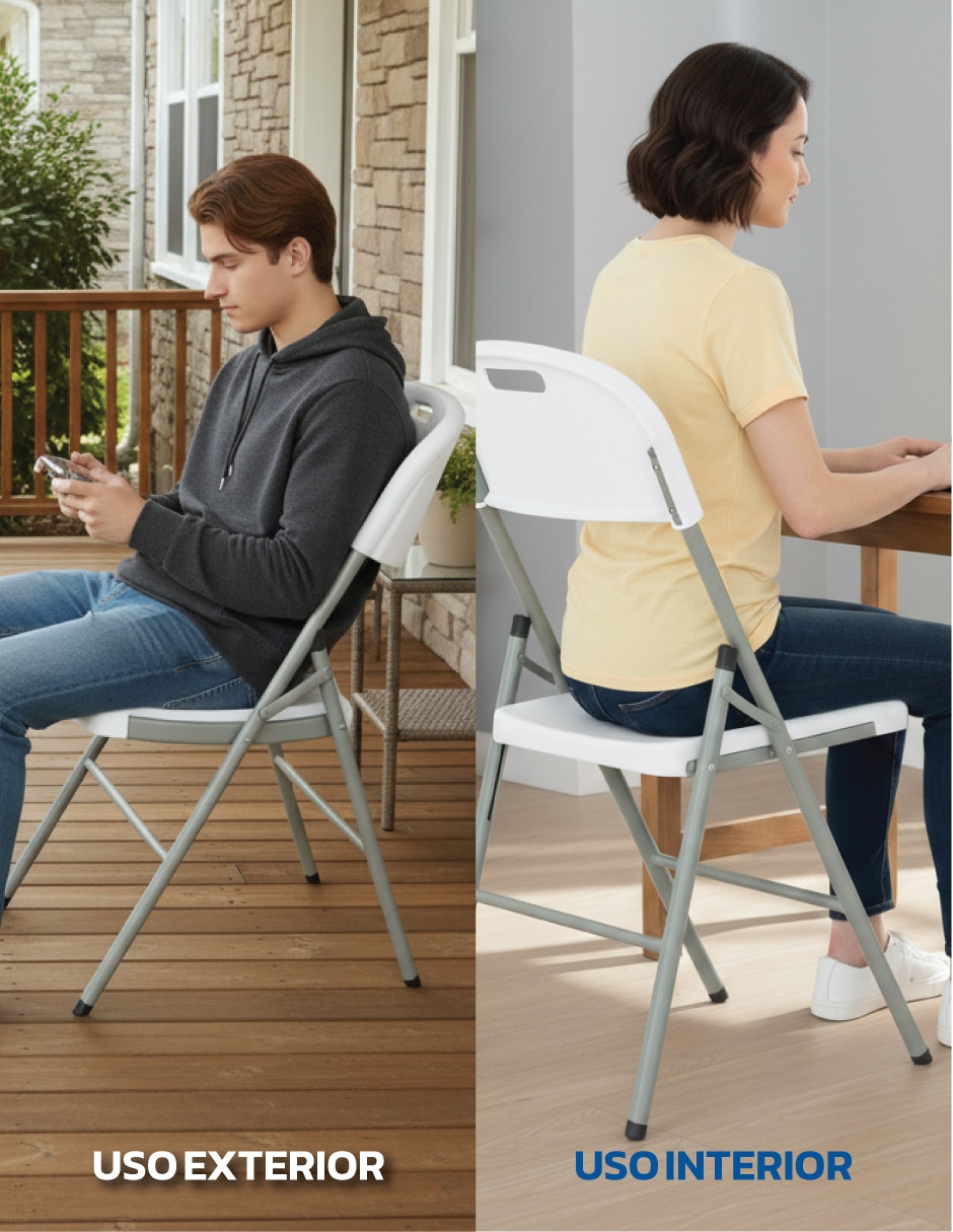 Juego de sillas 4 piezas basics styrka 6