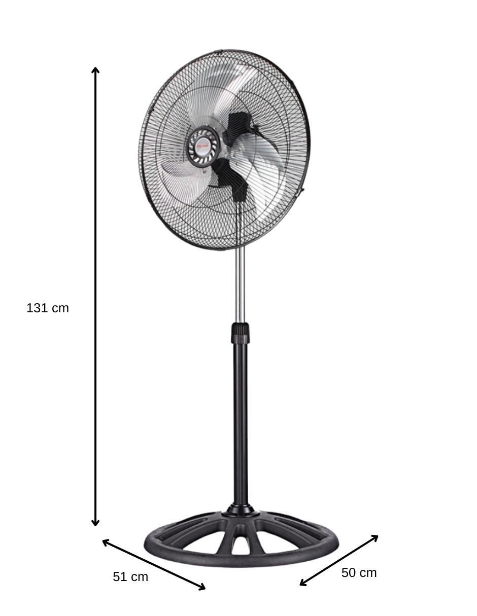 Ventilador de pedestal 3 velocidades 7