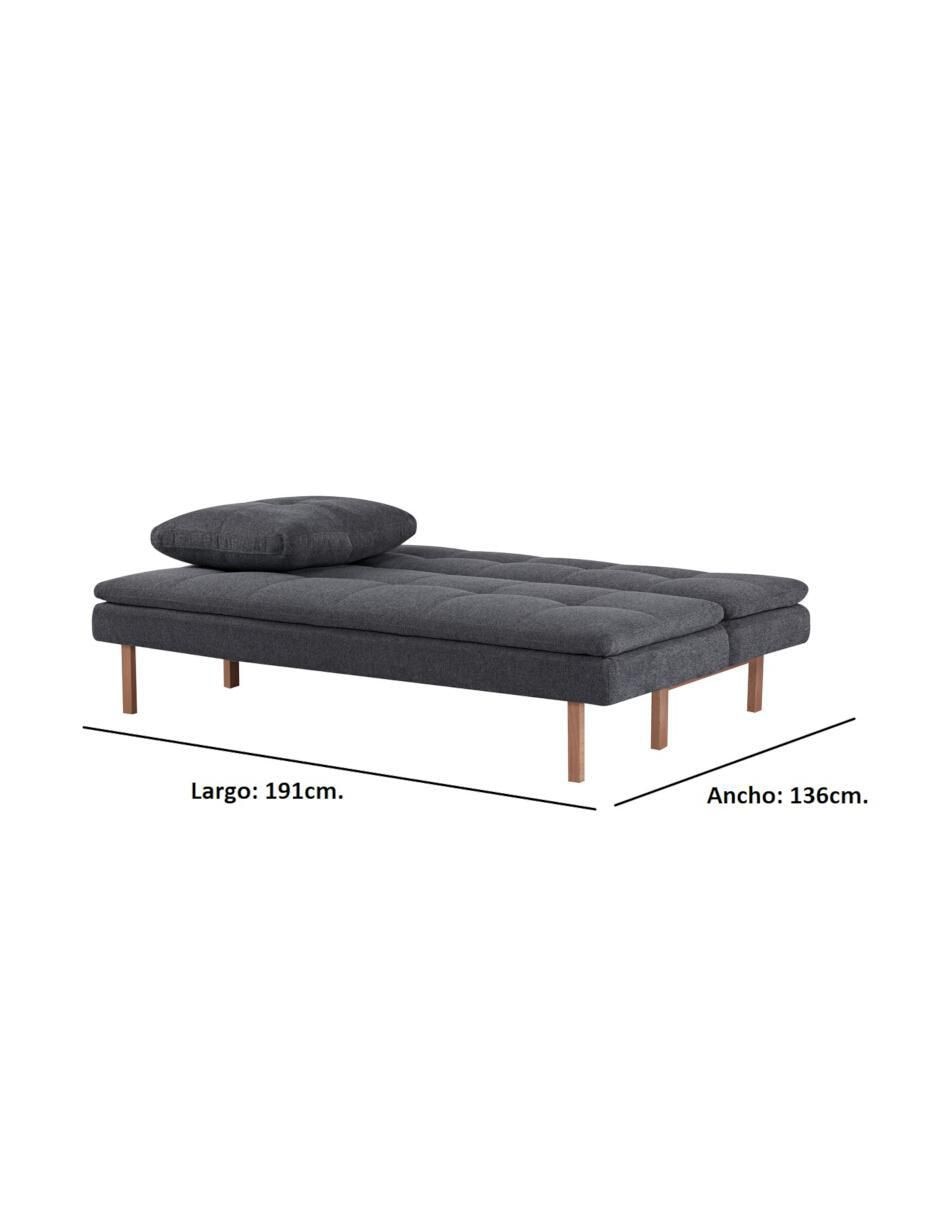 Sofá cama armable de poliéster 12