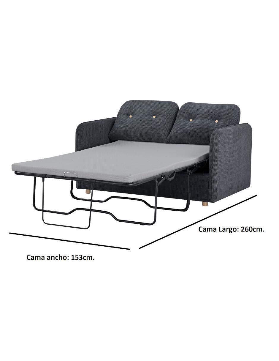 Sofá cama armable Premium de poliéster 13