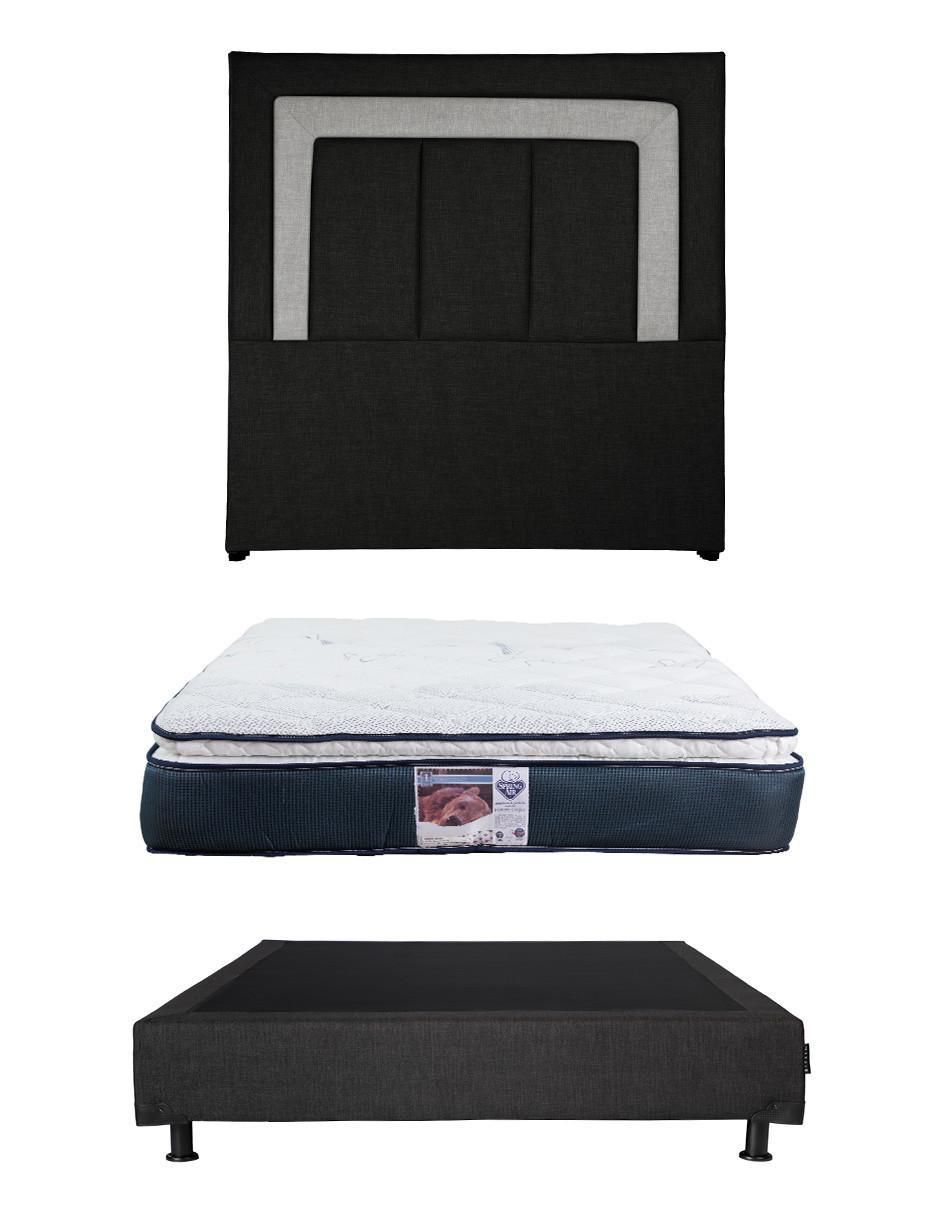 Set Recámara Bora Box de madera pino