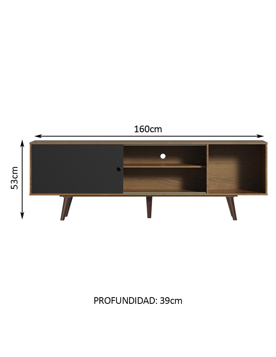 Mueble de tv armable Dubai de MDP 16