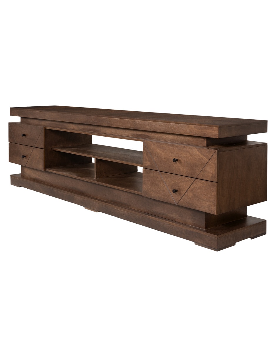 Mueble de tv luciana de madera 9