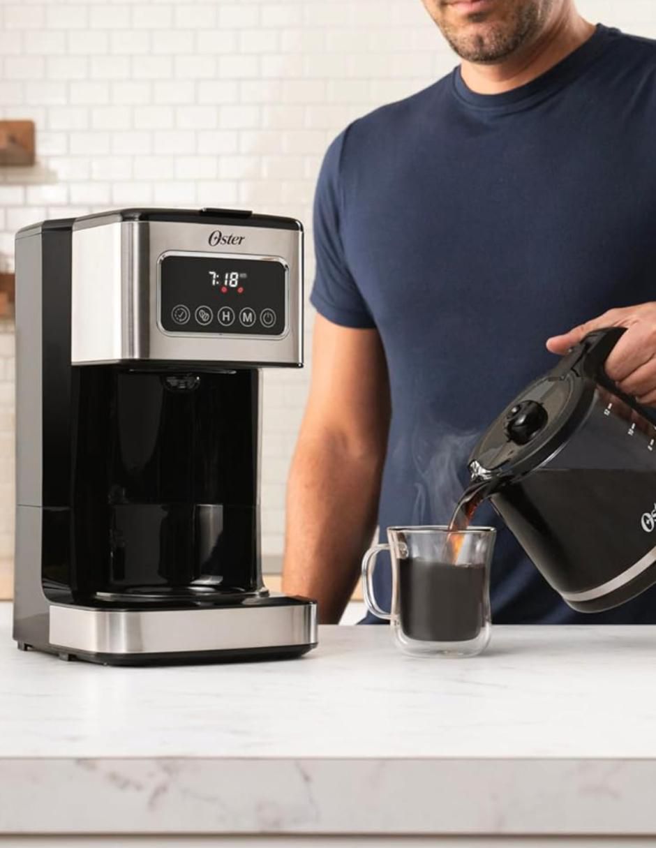 CAFETERA GOTEO ELÉCTRICA C44, PLATEADO 6