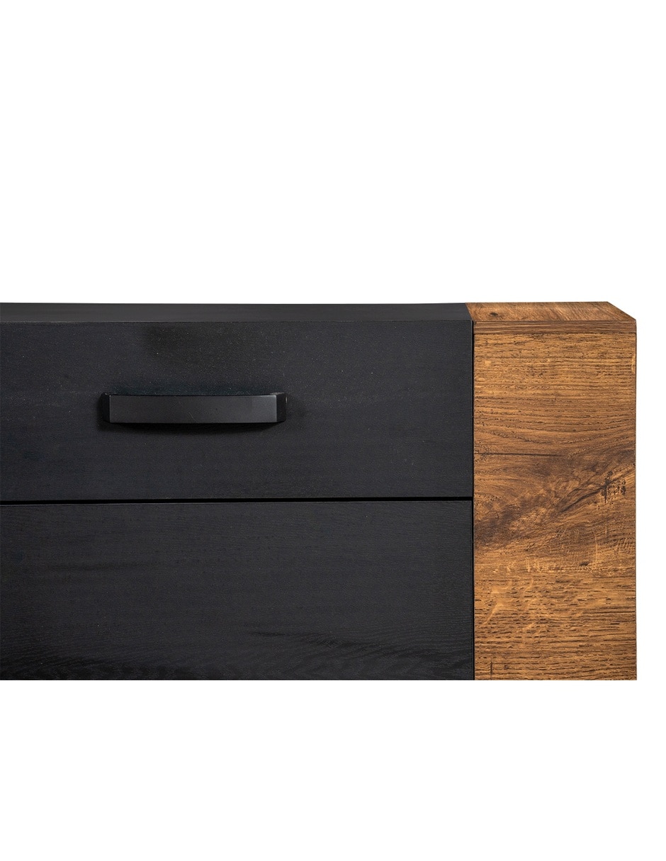 Mueble de TV armable Roma de madera 2