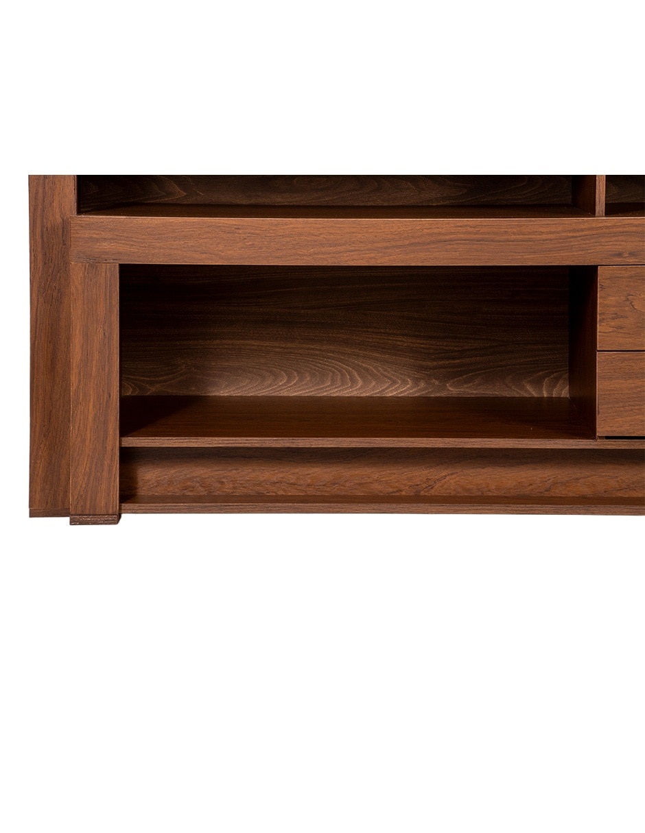 Mueble de TV armable Tulum de madera 9